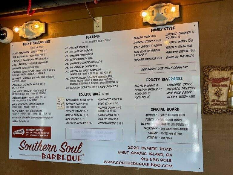 Southern Soul Barbeque - St Simons Island, GA