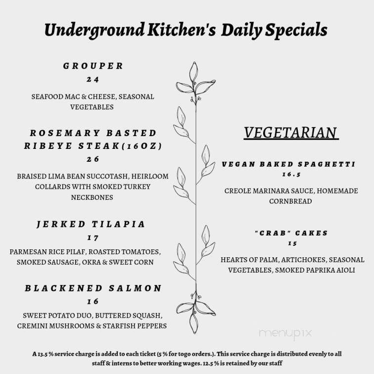 Underground Kitchen - Gainesville, FL