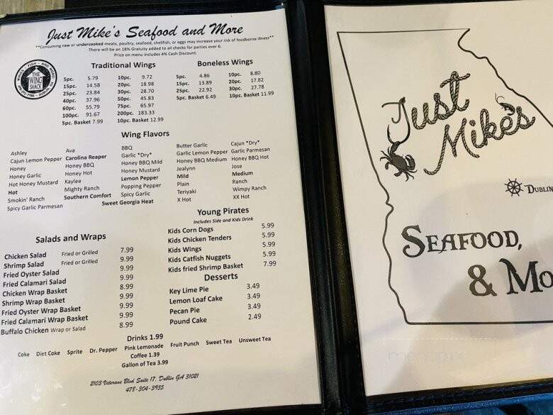 Just Mike's Seafood and More - Dublin, GA