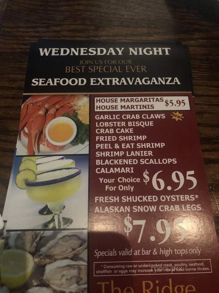 Ridge-Great Steaks & Seafood - Cumming, GA