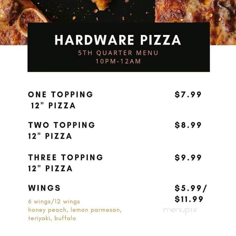 Hardware Pizza - Lyons, GA