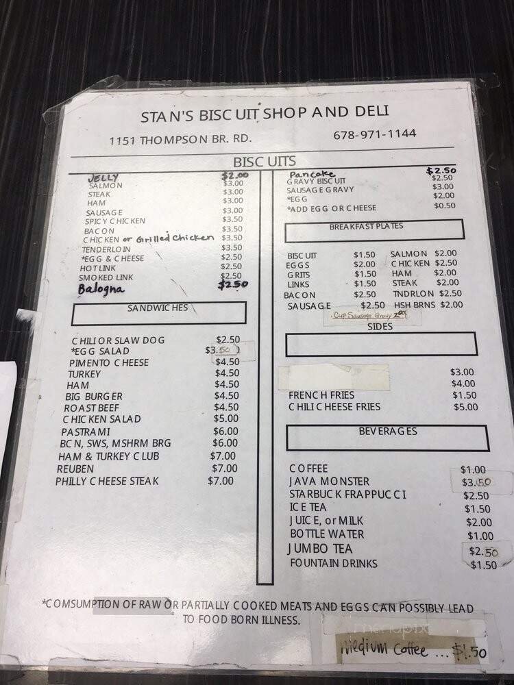 Stan's Biscuit Shop and Deli - Gainesville, GA