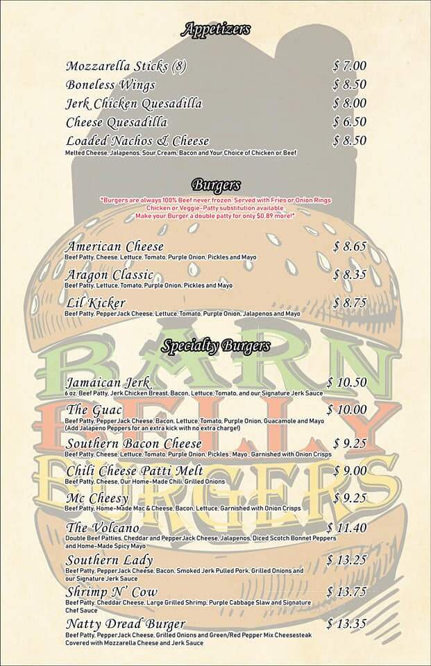Barn Belly Burgers - Aragon, GA