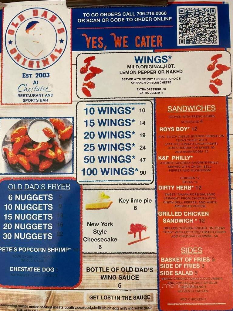 Old Dad's Wing Sauce - Dawsonville, GA