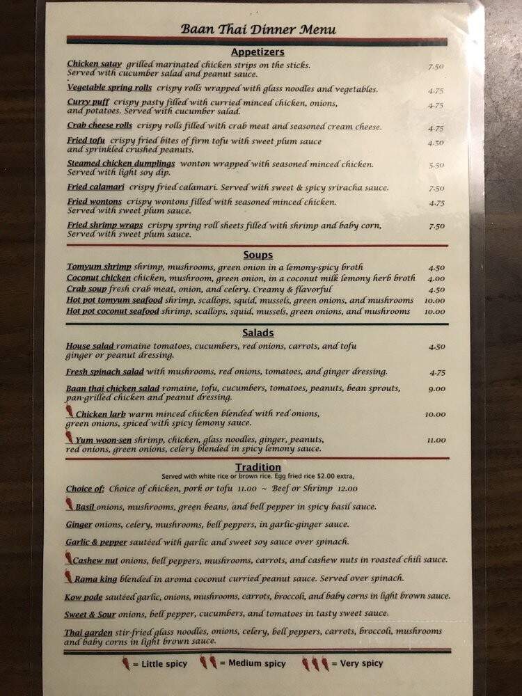 Baan Thai - Conyers, GA