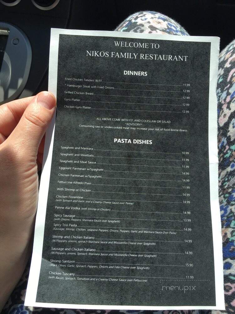 Nikos Family Restaurant - Grantville, GA