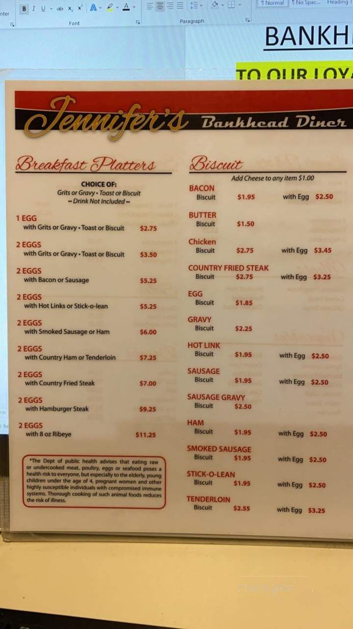 Bankhead Diner Too - Douglasville, GA