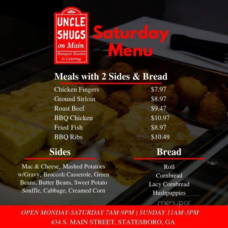 Uncle Shug's on Main - Statesboro, GA