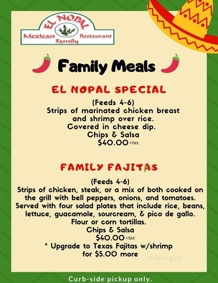 El Nopal Mexican Restaurant - Calhoun, GA