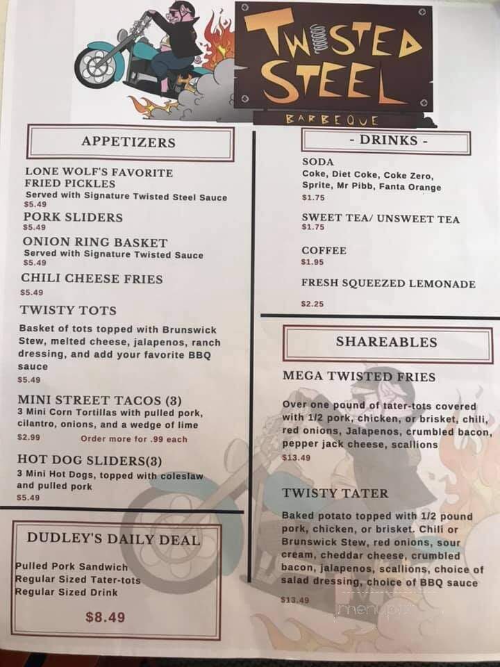 Twisted Steel Barbeque - Whitesburg, GA