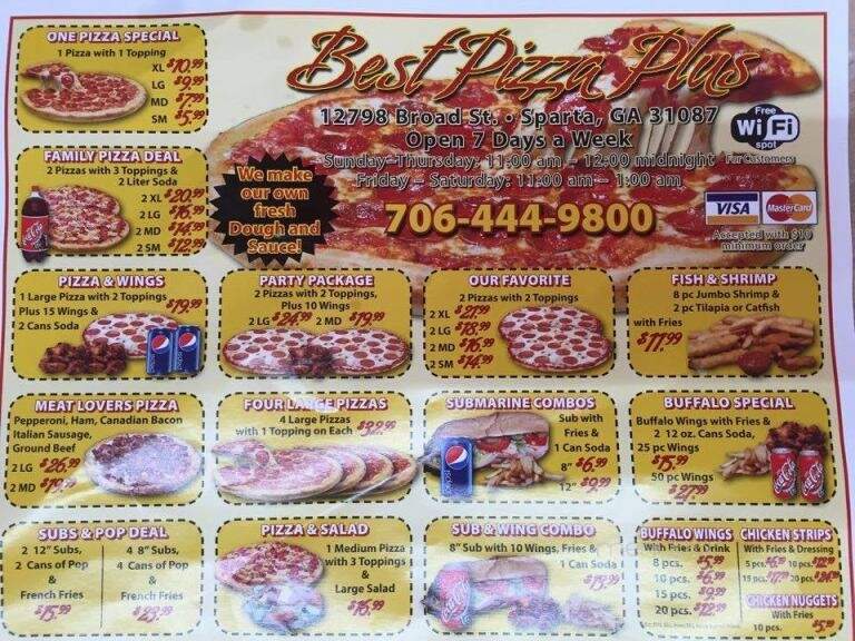 Pizza Plus - Sparta, GA