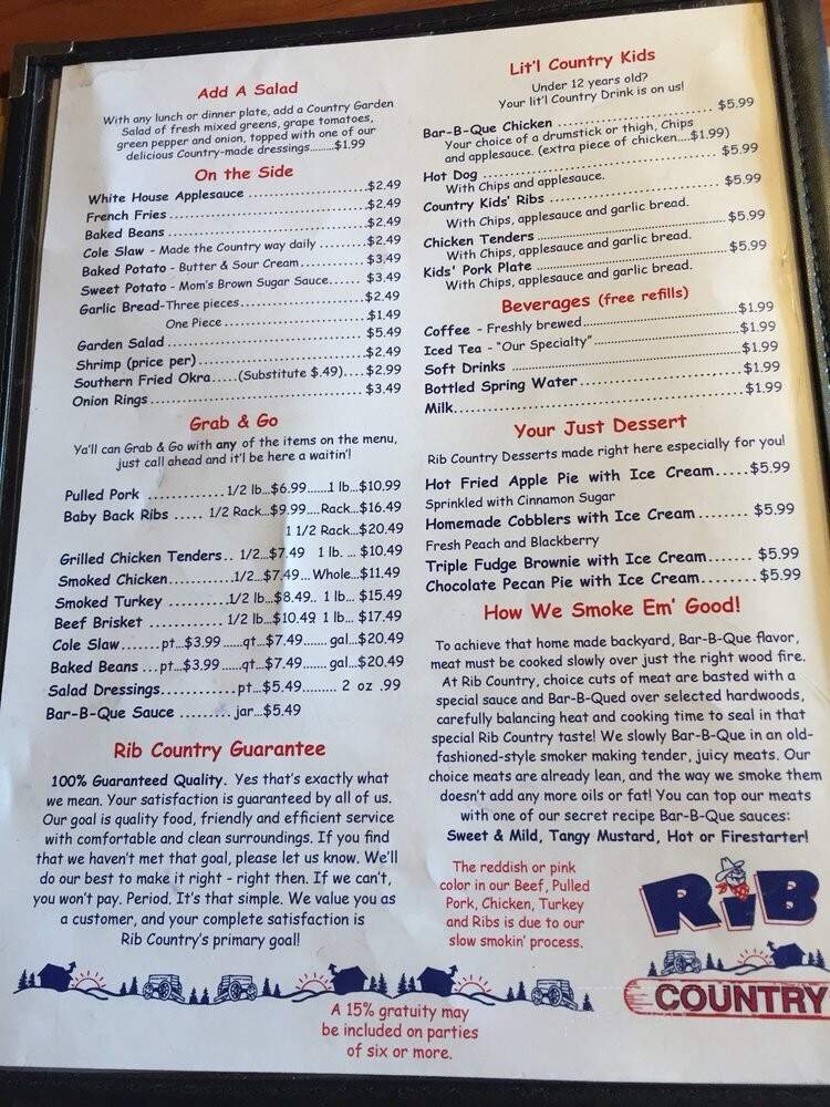 Rib Country Cleveland - Cleveland, GA