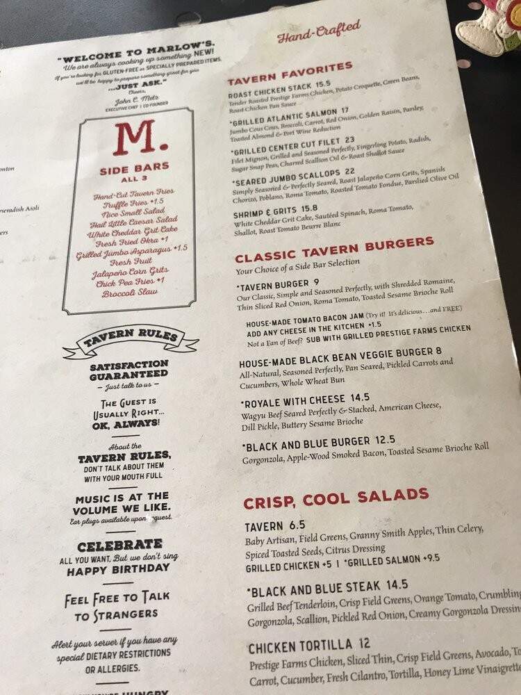 Marlow's Tavern - Cumming, GA