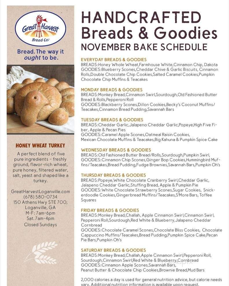 Great Harvest Bread - Loganville, GA