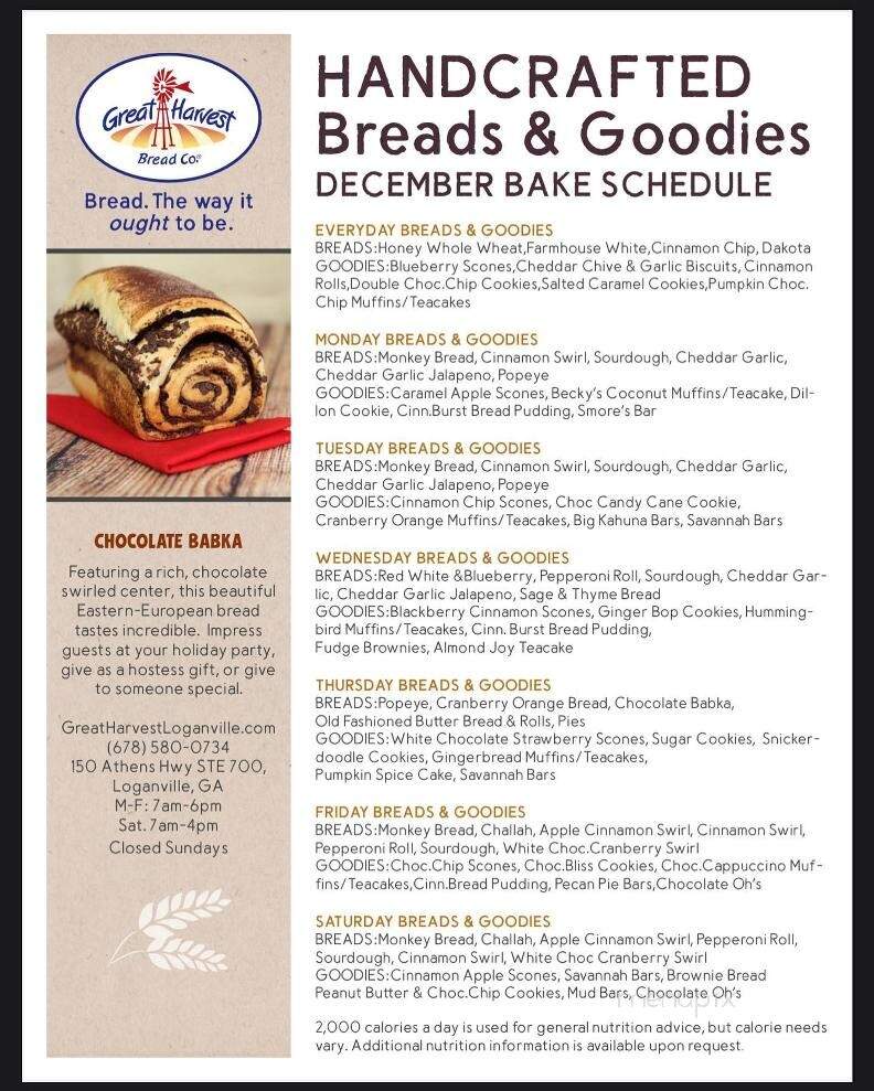 Great Harvest Bread - Loganville, GA