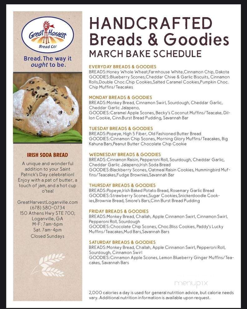 Great Harvest Bread - Loganville, GA