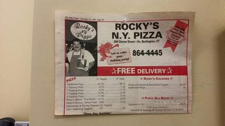 Rockys Pizzeria & Grill - Monroe, GA