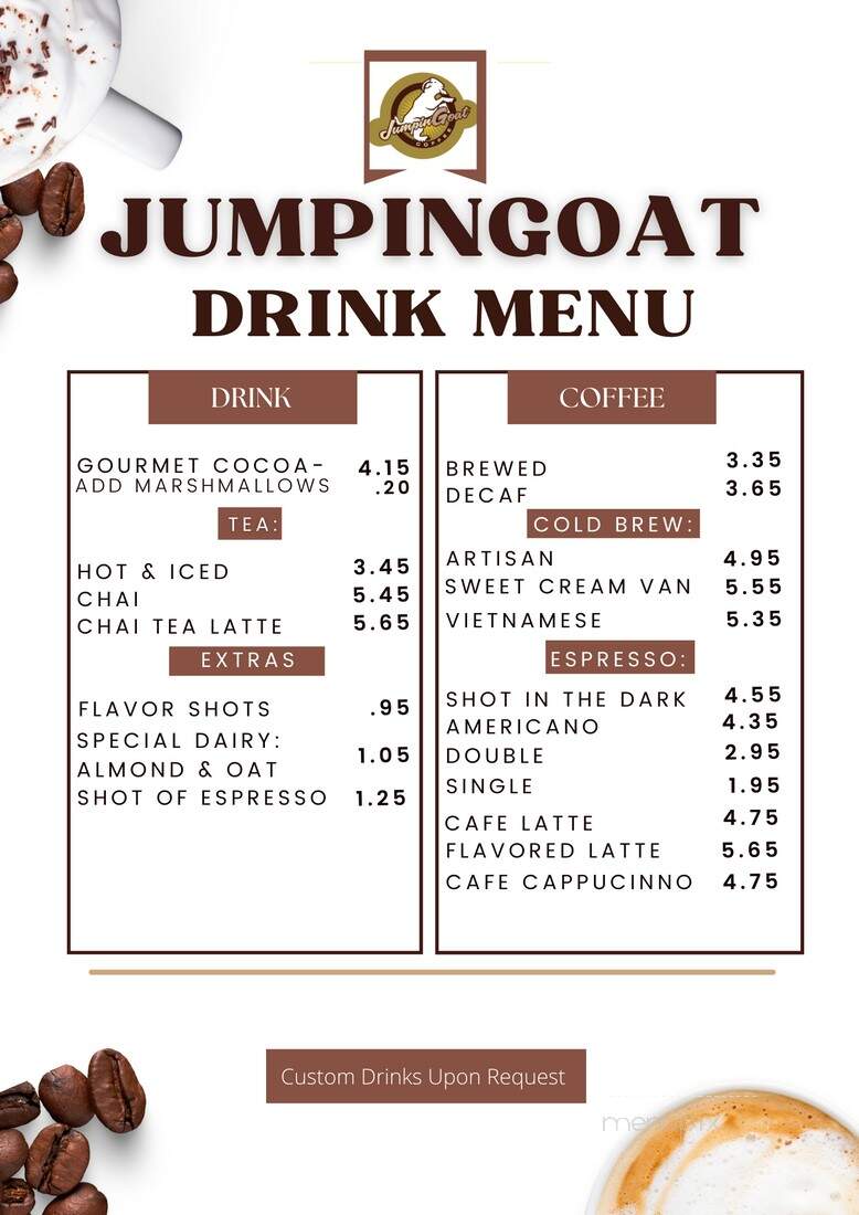 JumpinGoat Coffee Roasters & Tasting Room - Cleveland, GA