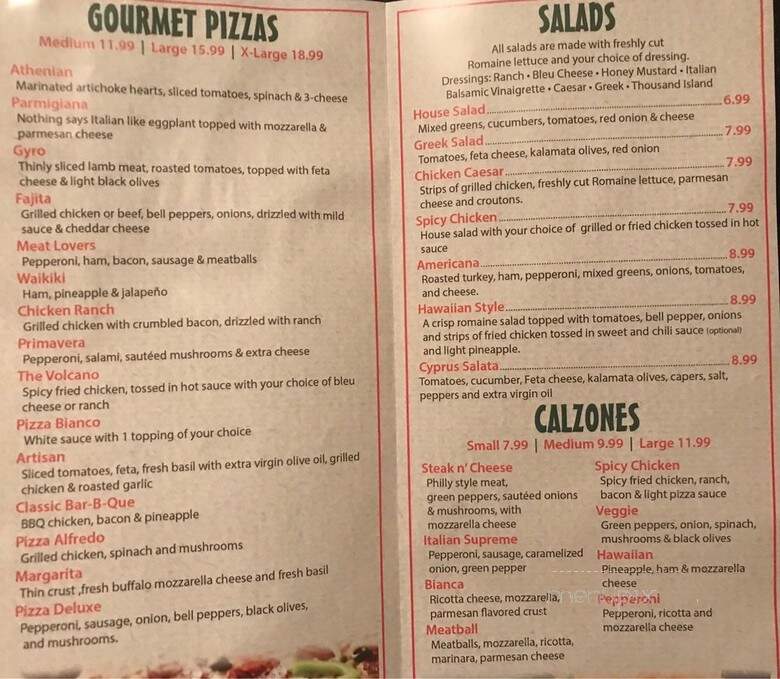 Athens Pizza - Athens, GA