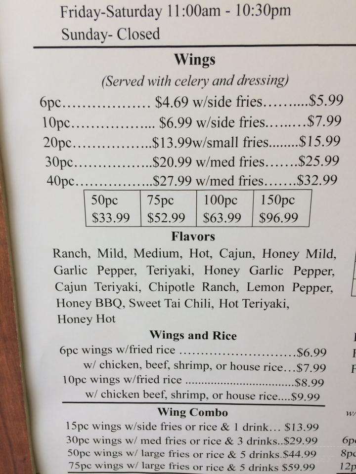 Wings Seafood - Jonesboro, GA