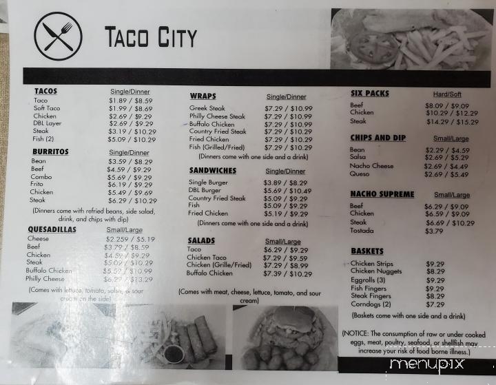 Taco City - Defuniak Springs, FL