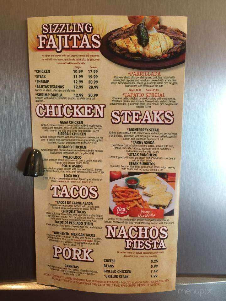 Sierra's Mexican Restaurant - Chatsworth, GA