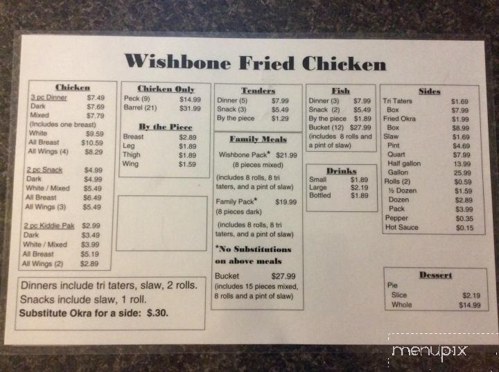 Wishbone Fried Chicken - Newnan, GA