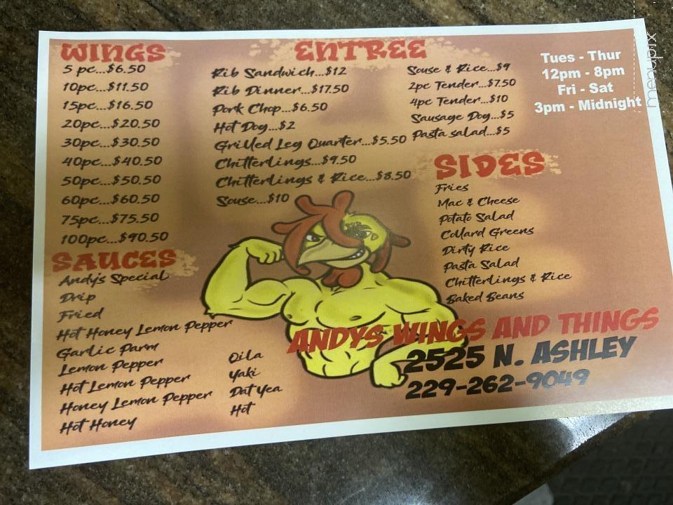 Andy's Wings & Things - Valdosta, GA