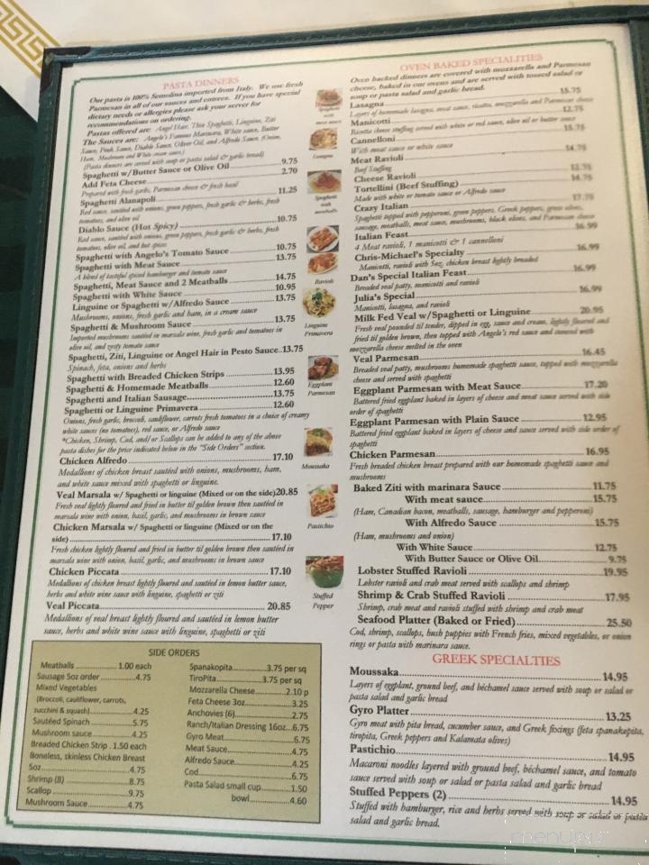 Angelo's Mediterranean Restaurant - Griffin, GA