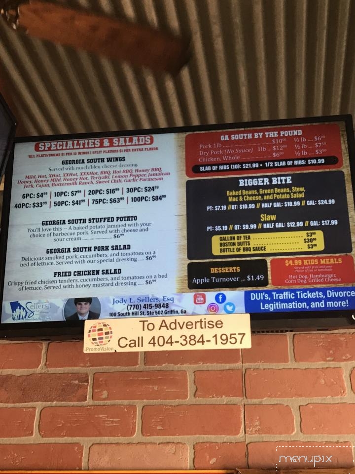 Georgia South Barbeque - Barnesville, GA