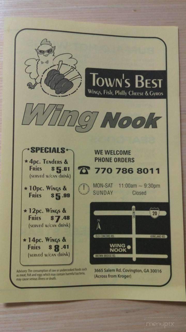 Wing Nook - Covington, GA