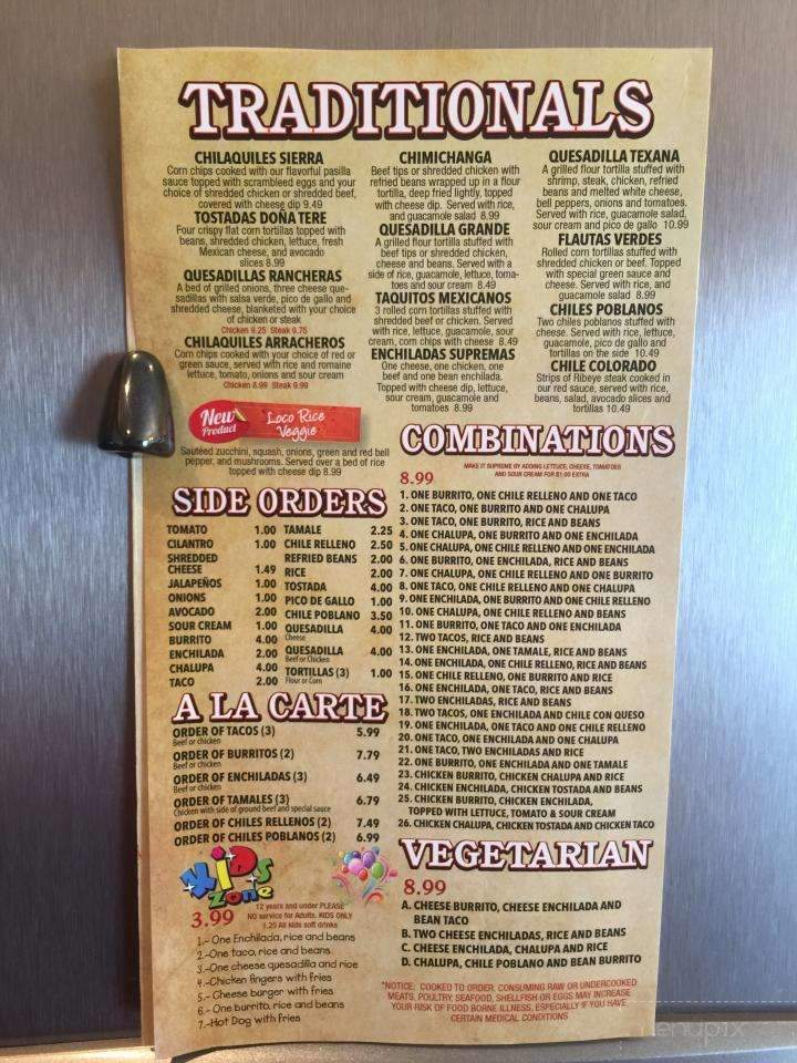 Sierra's Mexican Restaurant - Chatsworth, GA