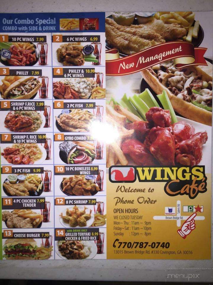 Wing Cafe - Covington, GA